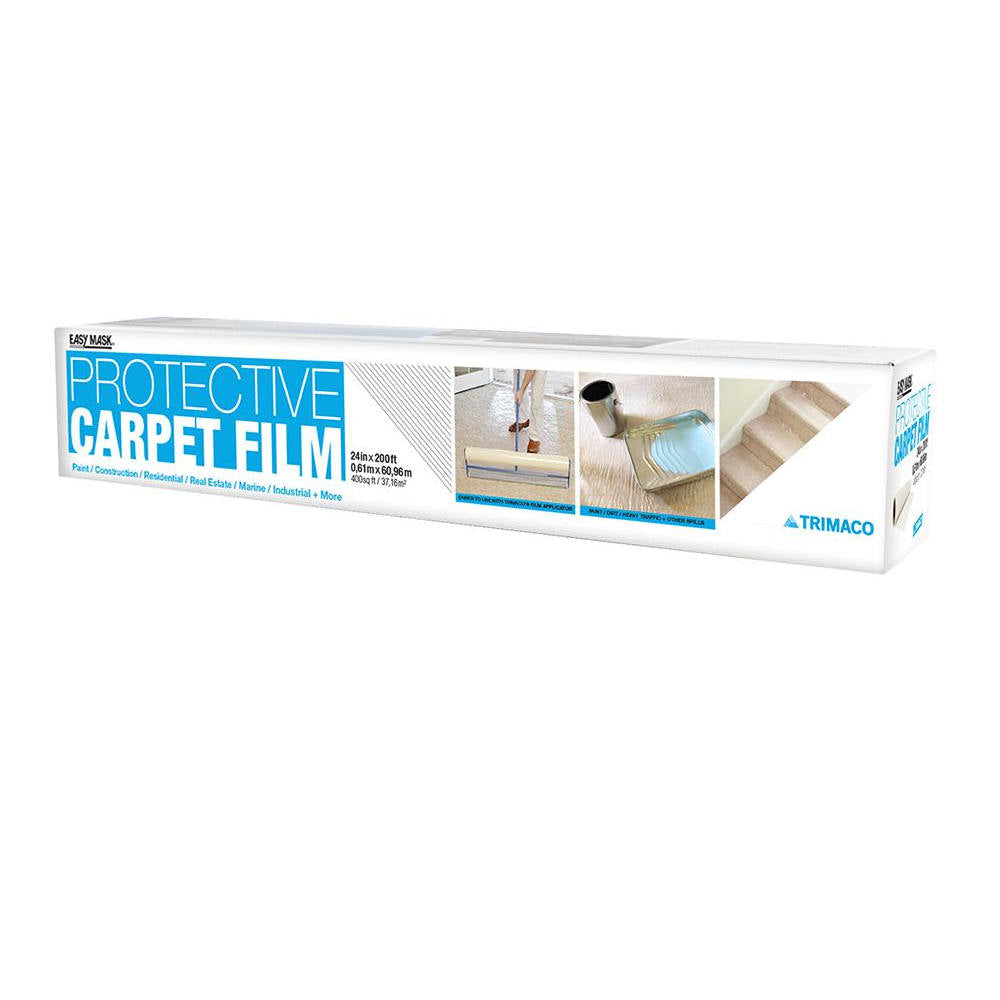Easy Mask Protective Carpet Film, 24” (2') x 200'