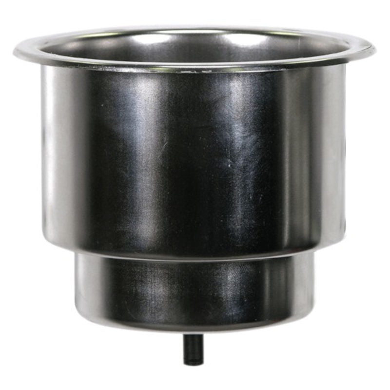 Whitecap Cup Holder, Stainless Steel with Drain