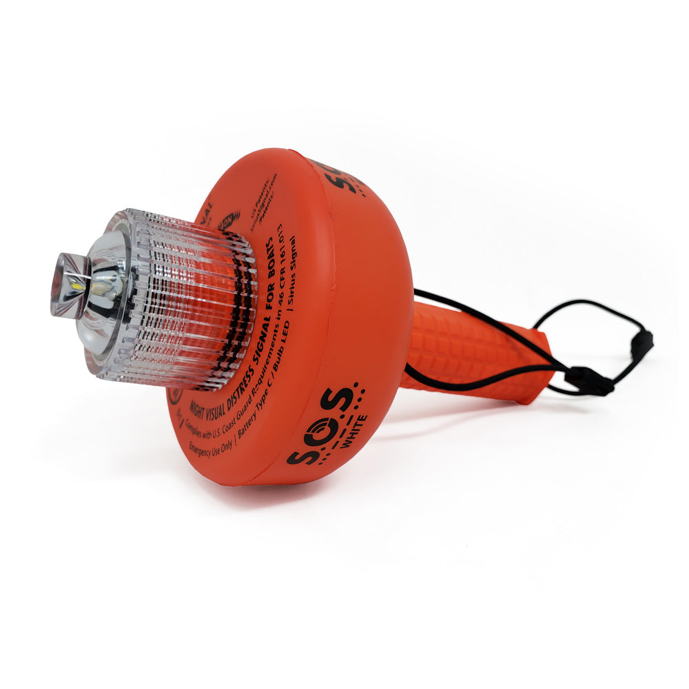 C-1003 SOS Distress Light, Flag & Whistle (Electronic Flare)