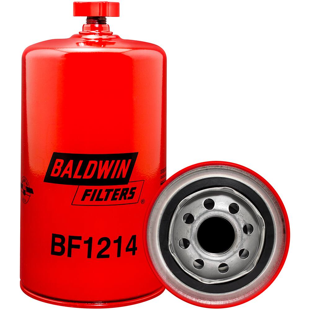 Baldwin Fuel/Water Separator Spin-On Filter, BF1214