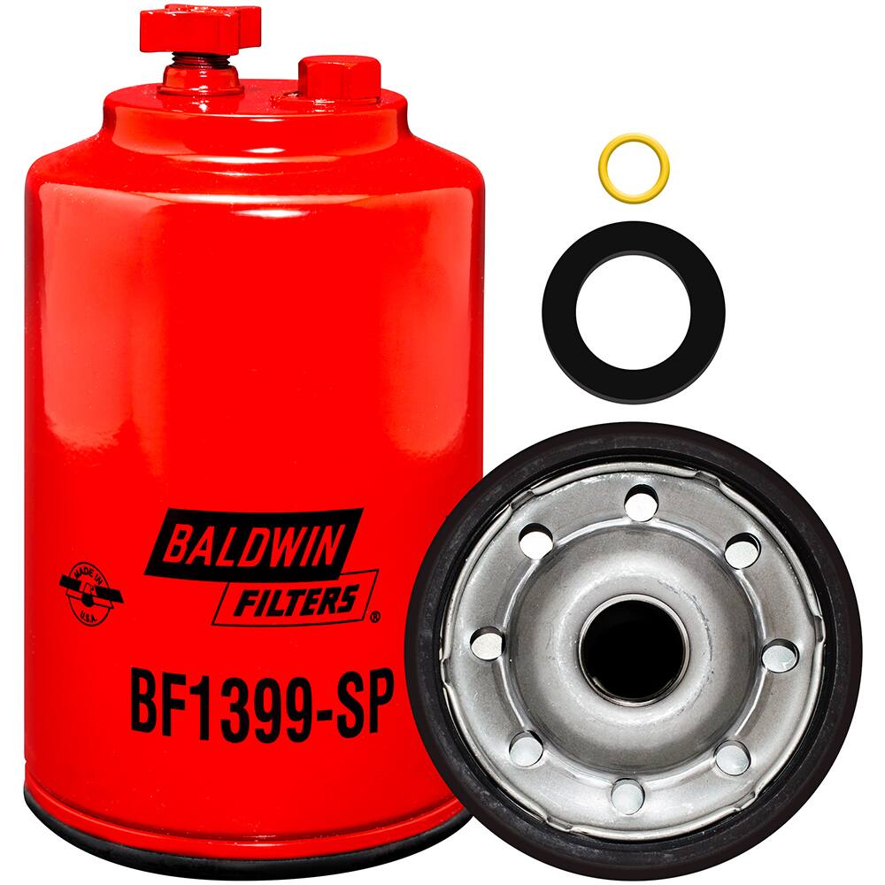 Baldwin Fuel / Water Separator Spin-On w/ Drain and Sensor Port, BF1399-SP