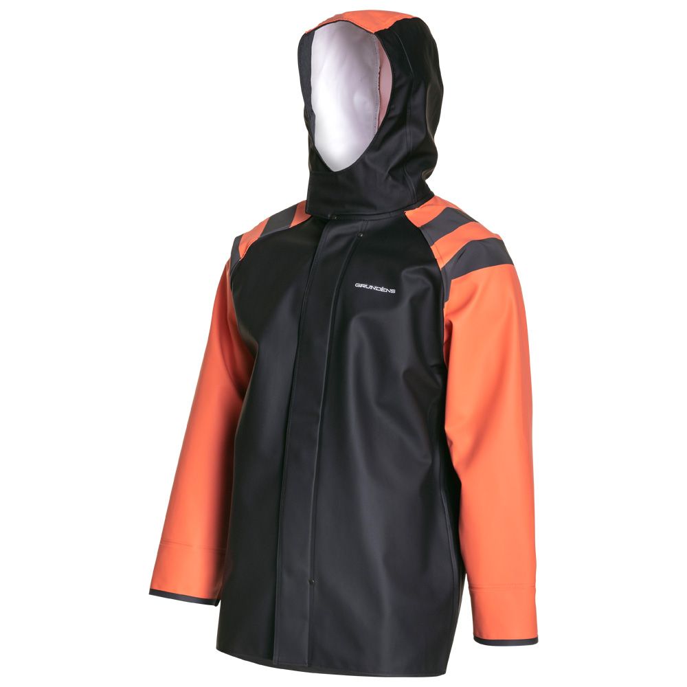 Grundens, Balder Zip Jacket, 320, Rain Gear, Coat, Hooded Jacket