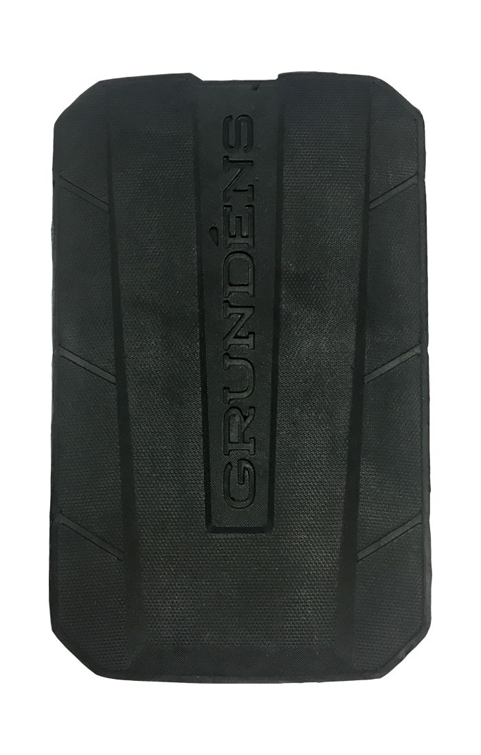 Grundens Knee Pad, One Size, Black, Each