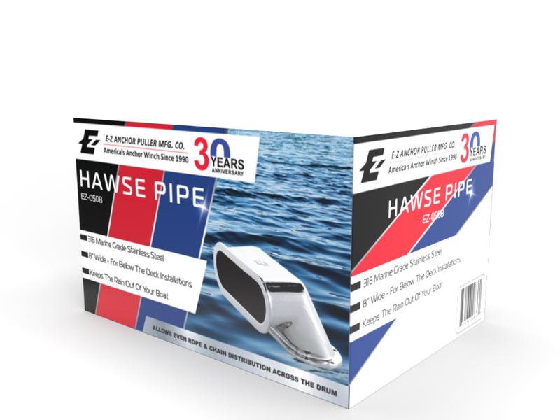 EZ Anchor Puller 8" Hawse Pipe, EZ-0508