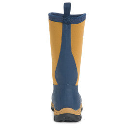 Muck Kids Rugged II Rain Boots, Navy / Tan