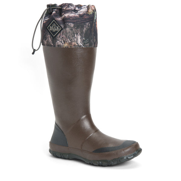 Open-Box Muck Forager Tall Boot, Bark Mocdna Camo, 8
