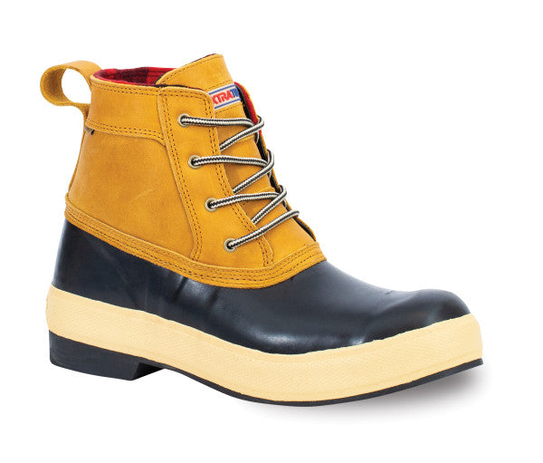 Open-Box Xtratuf Men's 6 In Legacy Lace Boot Black/Amber Gold 13