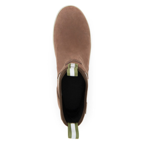 Xtratuf Men's 6" Leather Ankle Deck Boot, Brown Camo