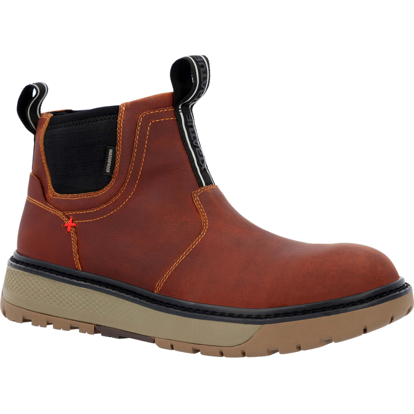 Xtratuf Men's Bristol Bay Chelsea Boot Cathay Spice Orange