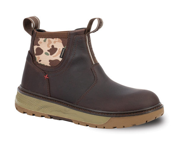 Open-Box Xtratuf Men's Bristol Bay Chelsea Boot Brown/Camo 7
