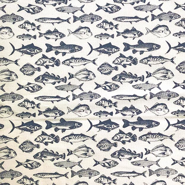 Coastal Kitchen Dish / Tea Towel, Single