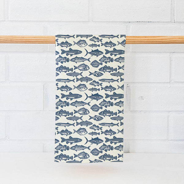 Toadfish Outfitters Coastal Kitchen Tea Towel