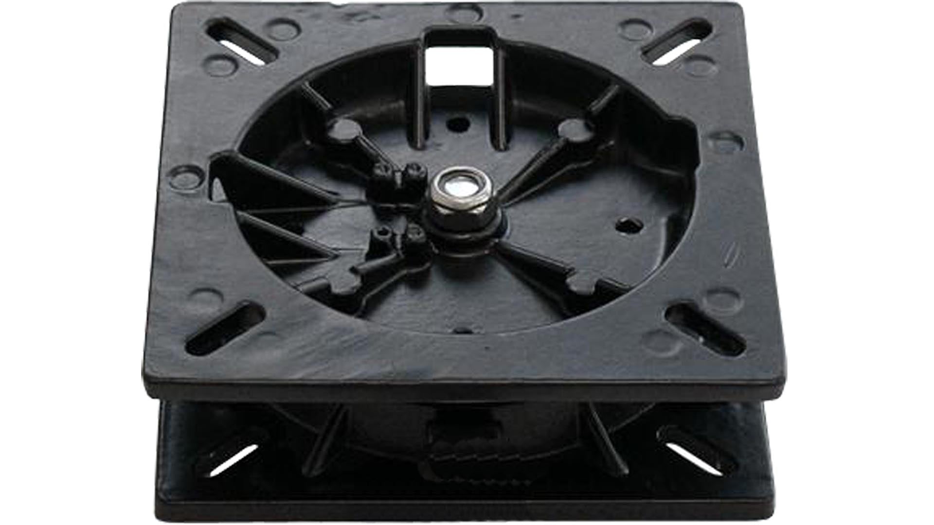 Swivel, Heavy Duty 4-Way, Black, Locking