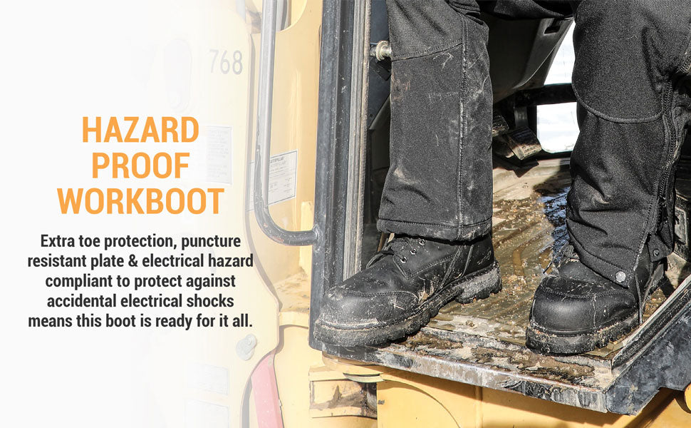 Refrigiwear Platinum Leather Boot (Black)