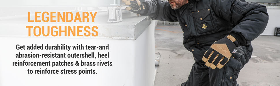 Iron-Tuff® Coveralls with Hood, Navy