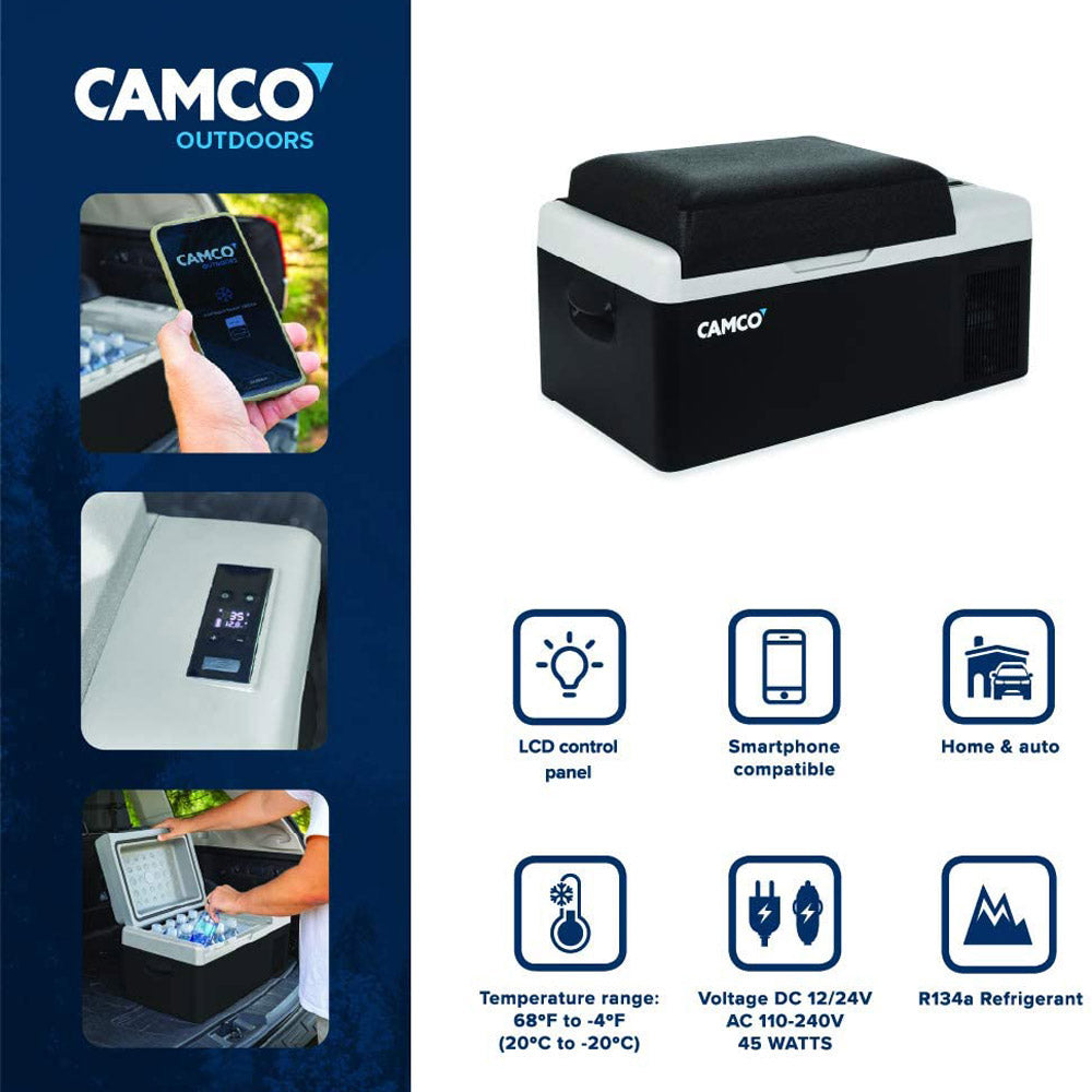 CAM-200 Portable Refrigerator, 12vdc/110vac, 20 Liter