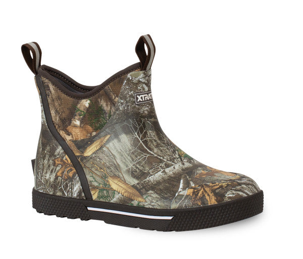 Men's Wheelhouse Ankle Deck Boots, Realtree Edge