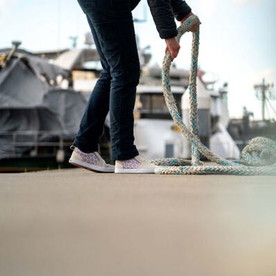 Open-Box Xtratuf Women's Salmon Sisters Sharkbyte Leather Deck Shoe Sand Dollar 9.5