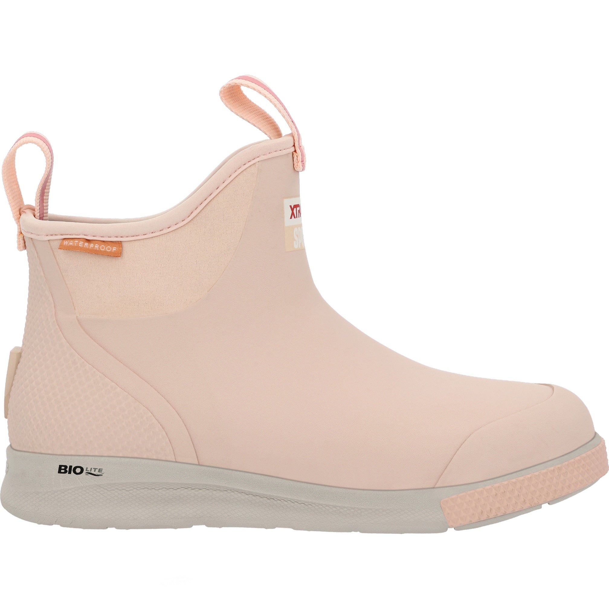Open Box Xtratuf Women's 6 In Ankle Deck Boot Sport Coral 6