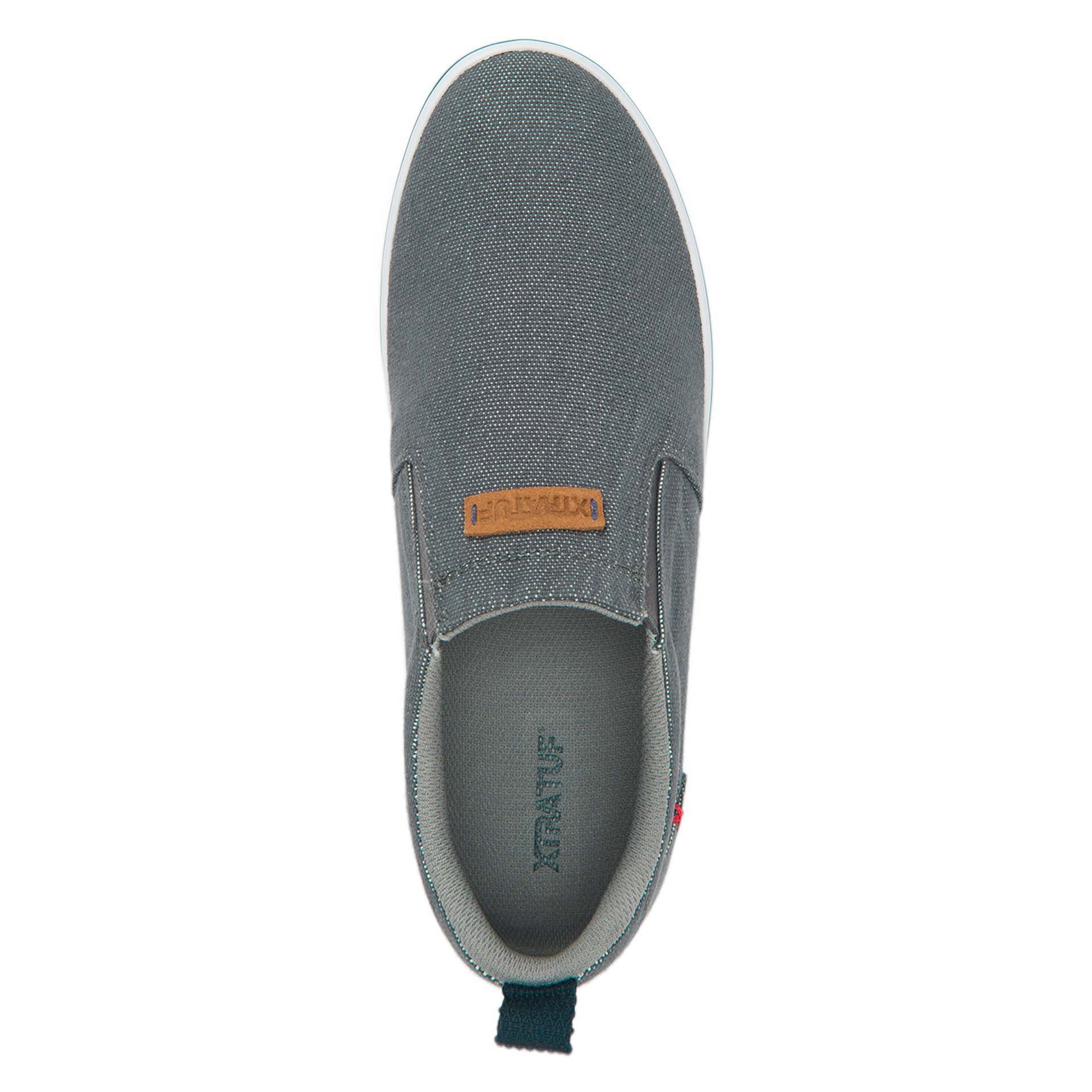 Open-Box Xtratuf Men's Sharkbyte Sustainable Deck Shoe, Gray 7