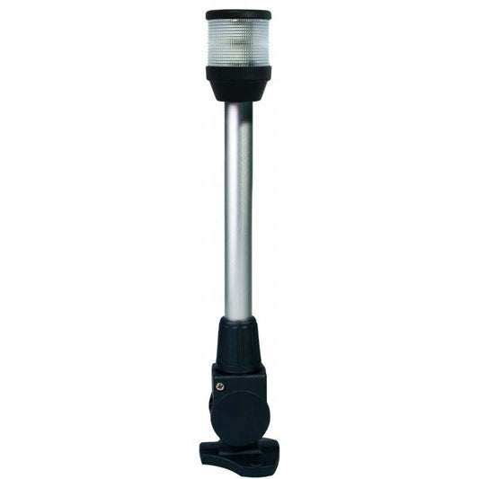 Hella Marine 2NM All Round White Fold Down Pole Navigation Lamp, 12" Black