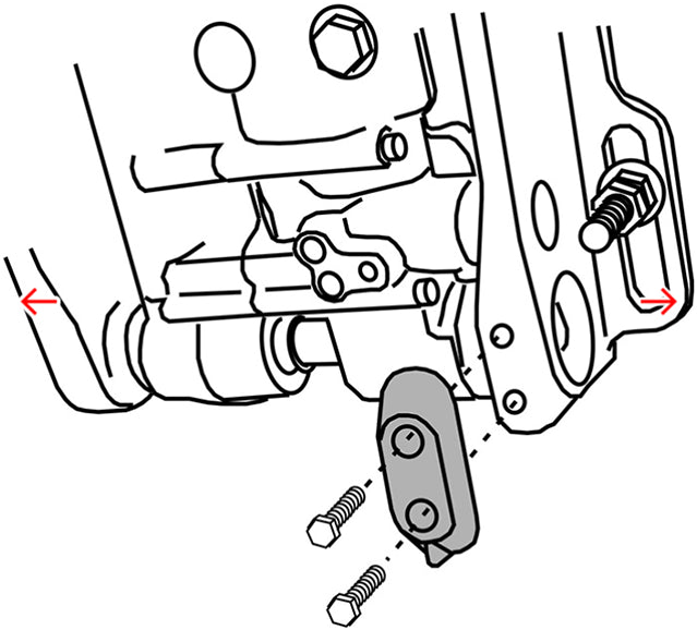 Honda / Yamaha Zinc Cavitation Plate Anode, CM6E04525111Z