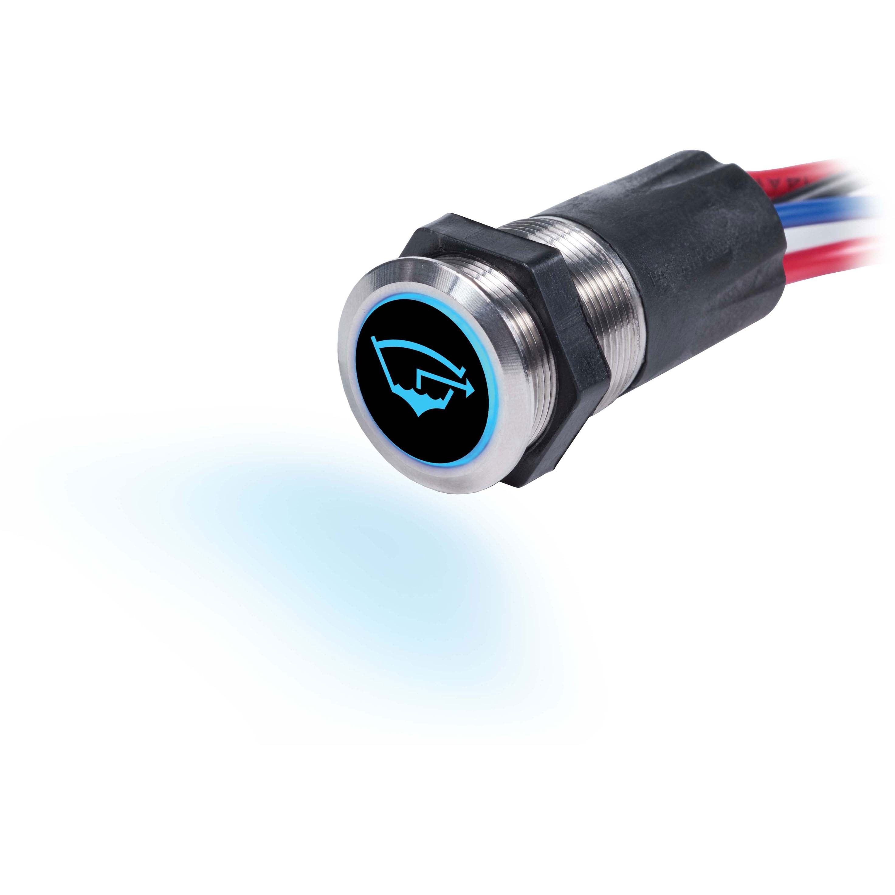 15 Amp Push Button Backlit Switch