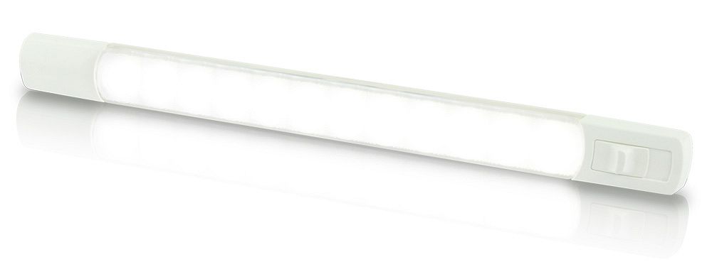LED Surface Strip Light with Switch, White