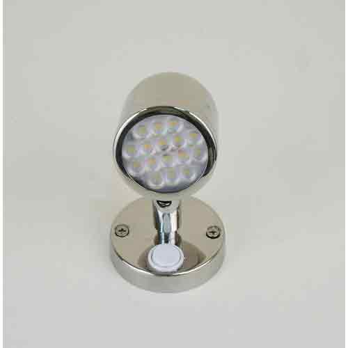 Scandvik Stainless Steel Cabin and Reading Light