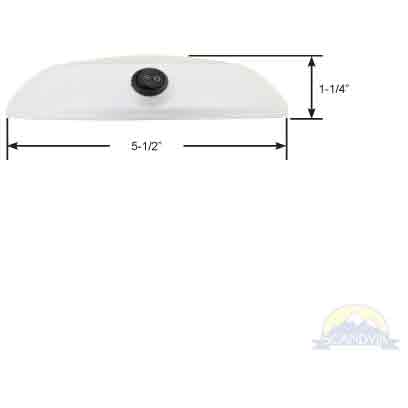 Scandvik LED Dome Light with Switch