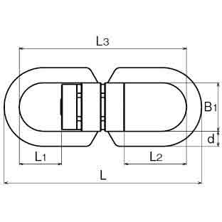 Asano Swivel with Bearing - 16, 19, 22mm