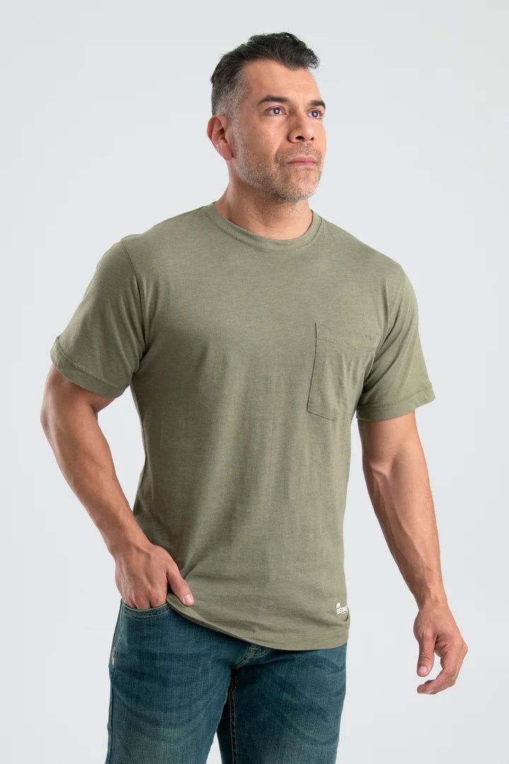 Men's Performance Short Sleeve Pocket Tee