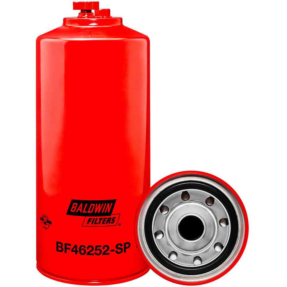 Baldwin BF46252-SP Spin-On Fuel Filter with Drain