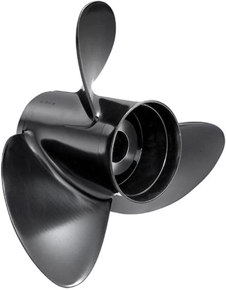 Rubex 3-Plus Series 15-5/16" D x 19" P, RH Rotation, 3-Blade Aluminum Thru Hub Exhaust Propeller