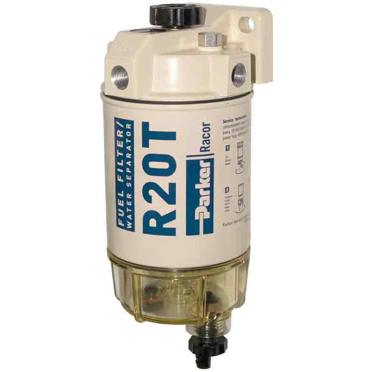 Parker 230R10 Fuel Filter Water Separator Racor Spin-On Series