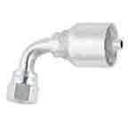 Parker 13943-12-8 Crimp Style Hydraulic Hose Fitting JIC Swivel