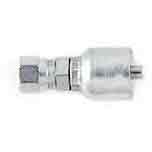 Parker 10643-4-6 Crimp Style Hydraulic Hose Fitting Female JIC Swivel