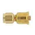 Parker Crimp Style Hydraulic Female Dual Seat Hose End - Port Connection 1/4, JIC 37°