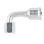 Parker 90° Elbow Crimp Hydraulic Female JIC 37° Hose Fitting - Hose Inside Diameter 5/8", 1/2"