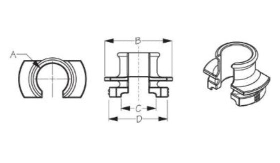 Hose Klip™ Water Hose Lock, 20-Count POP Display