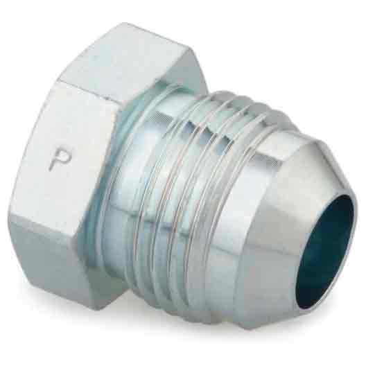 Parker 12-8 HTX-S Triple-Lok 37° Flare Outside Diameter 5/8" JIC Plug