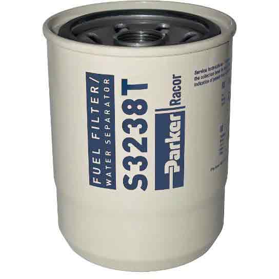 Parker S3238 Replacement Filter Element - 10 Micron Aquabloc Spin-On