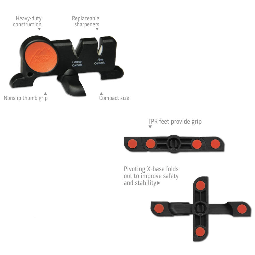 EDGE-X Knife Sharpener, 2-Stage