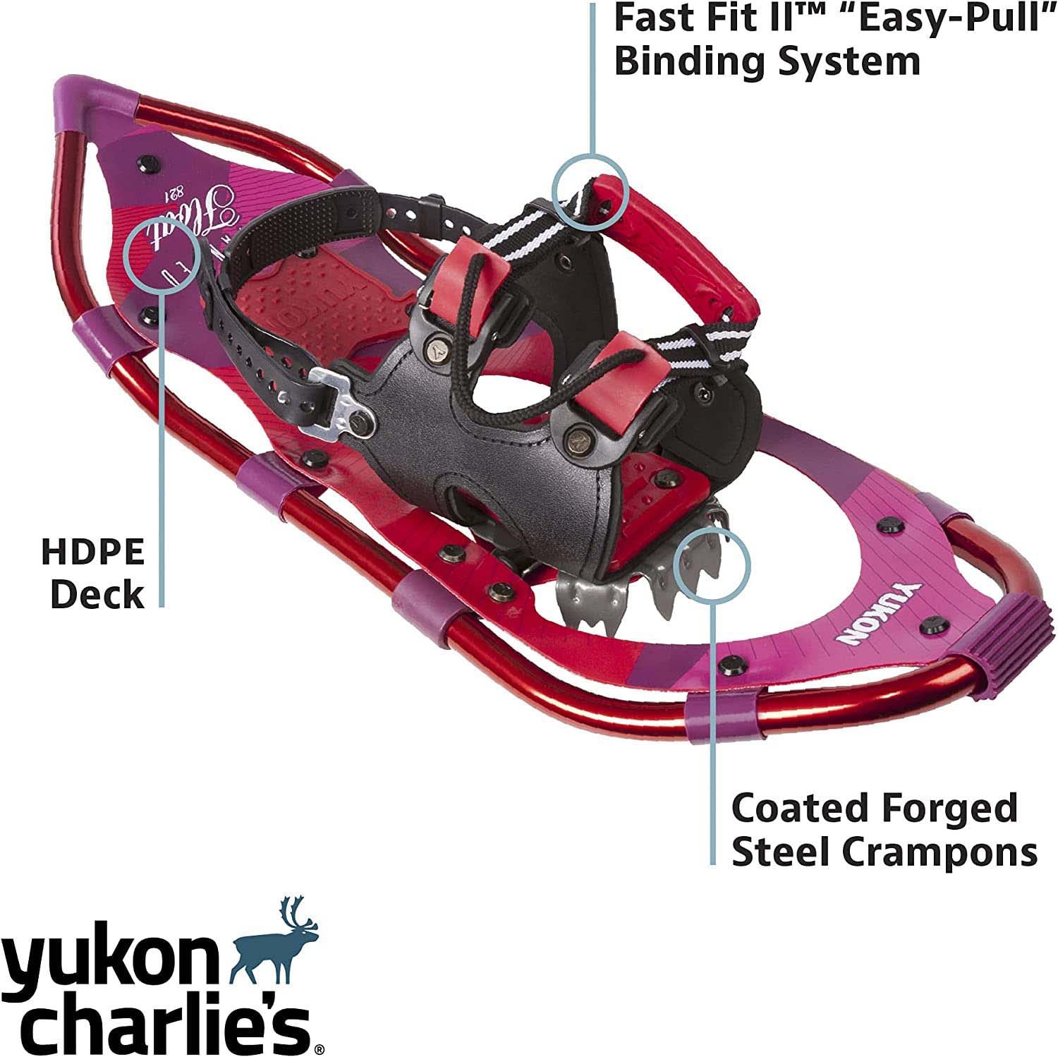 Women's Advanced Float Series ADV Float Snowshoe 8″x25″ Kit (User + Gear Weight Range, 150-200 lbs)