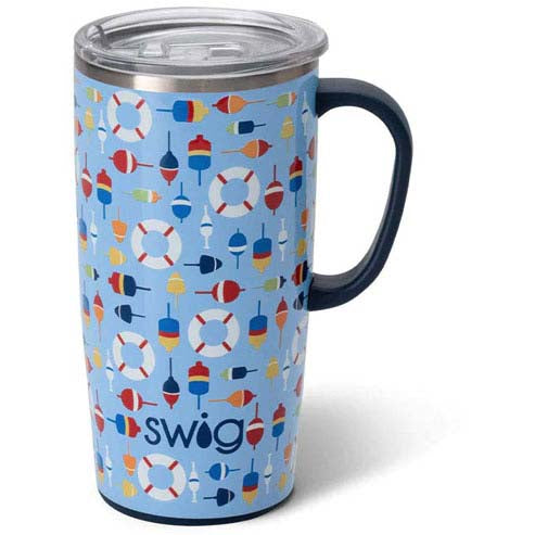 Bobbing Buoys 22oz Travel Mug