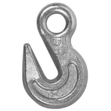 Campbell Zinc Plated 5/16" Eye Grab Hook Grade 43