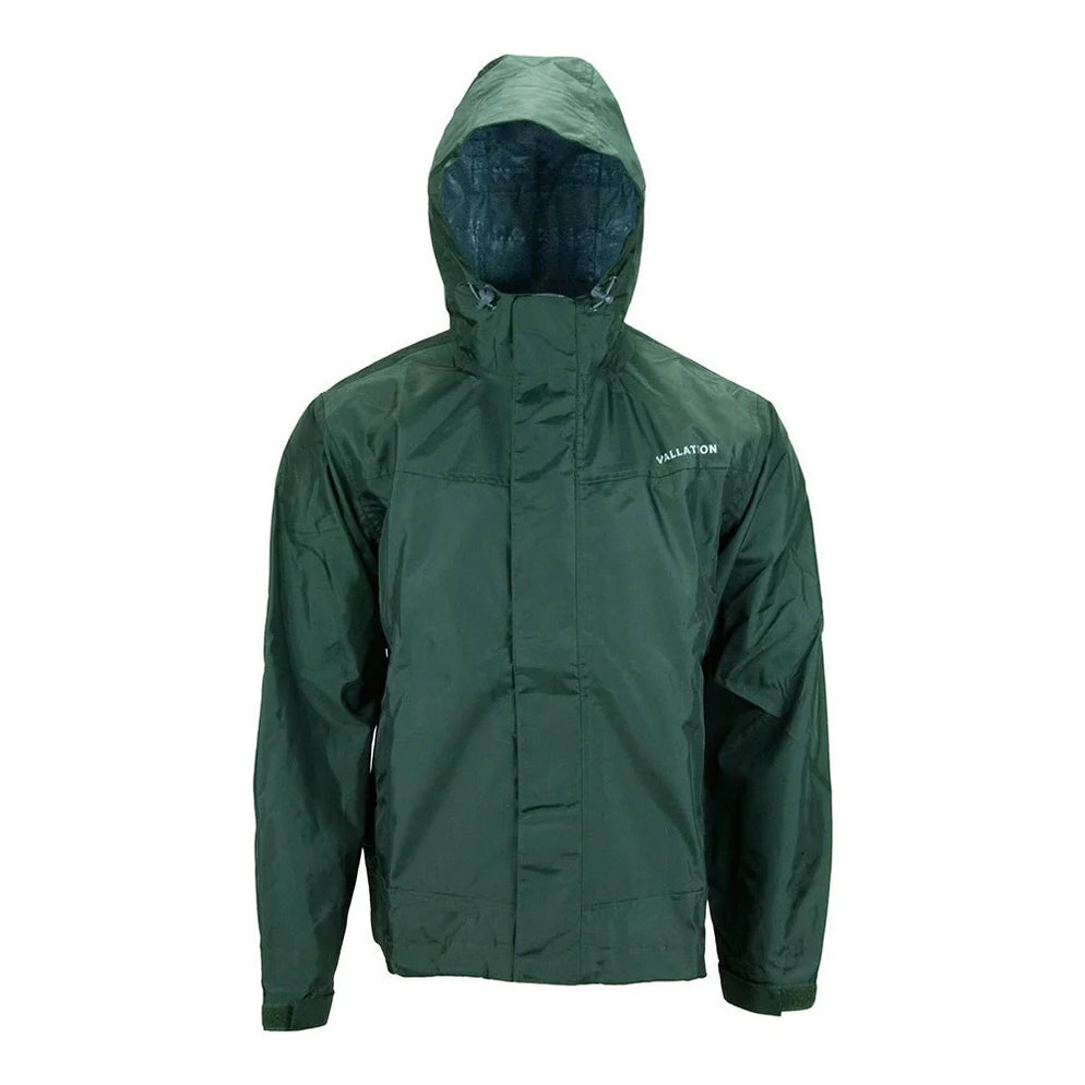 Vallation Men's Dark Rain Jacket