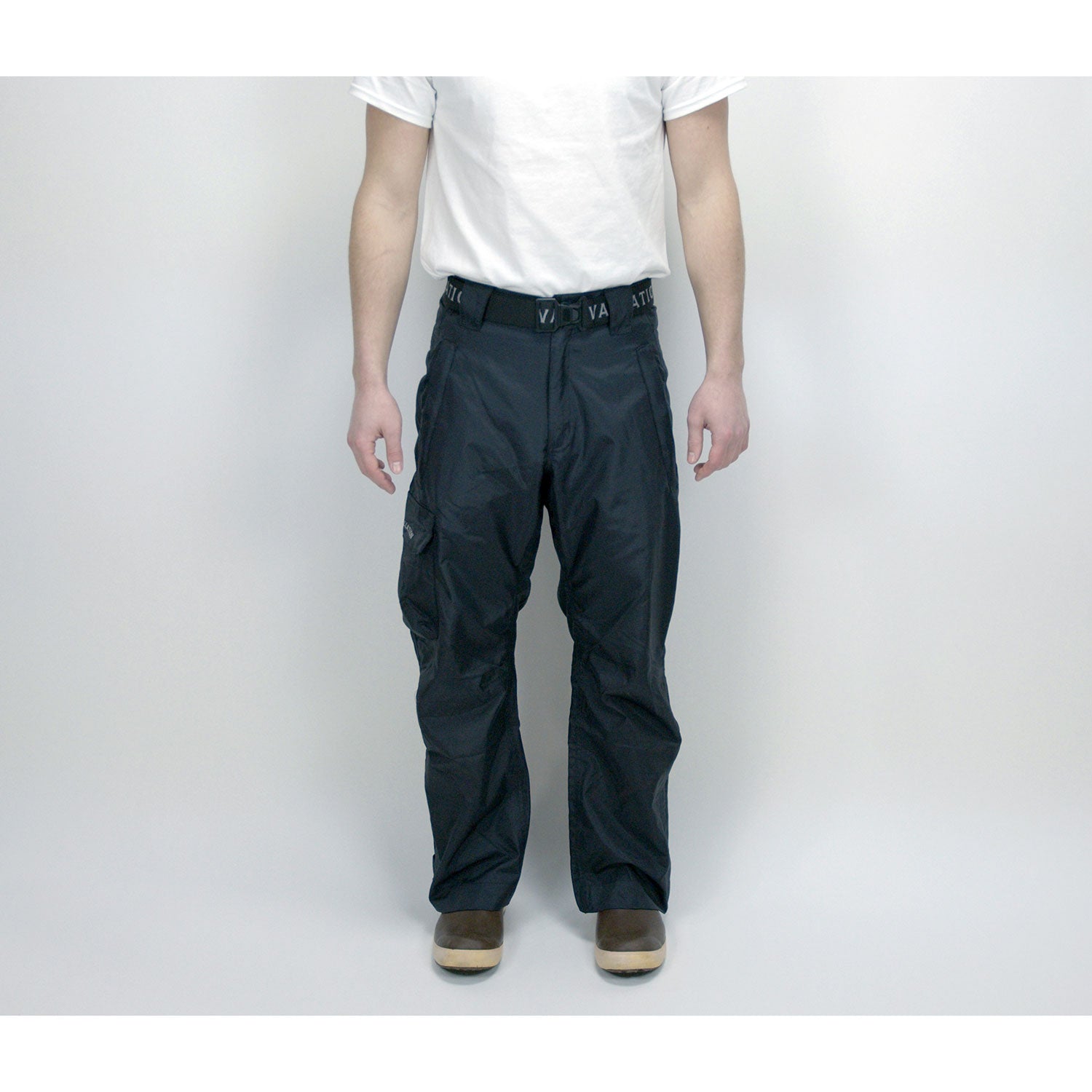 Vallation Men's Dark Rain Pants