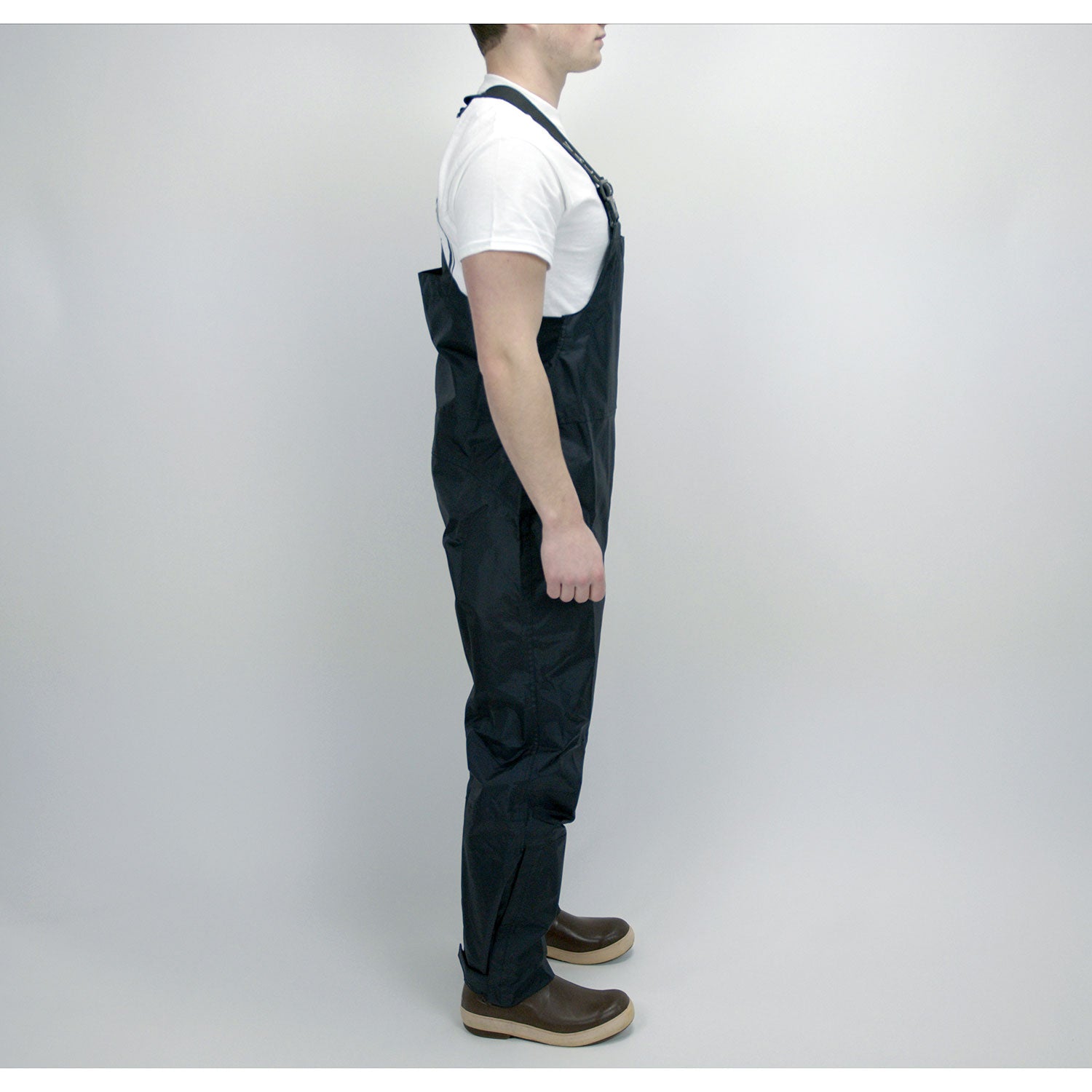 Vallation Men's Dark Rain Bib