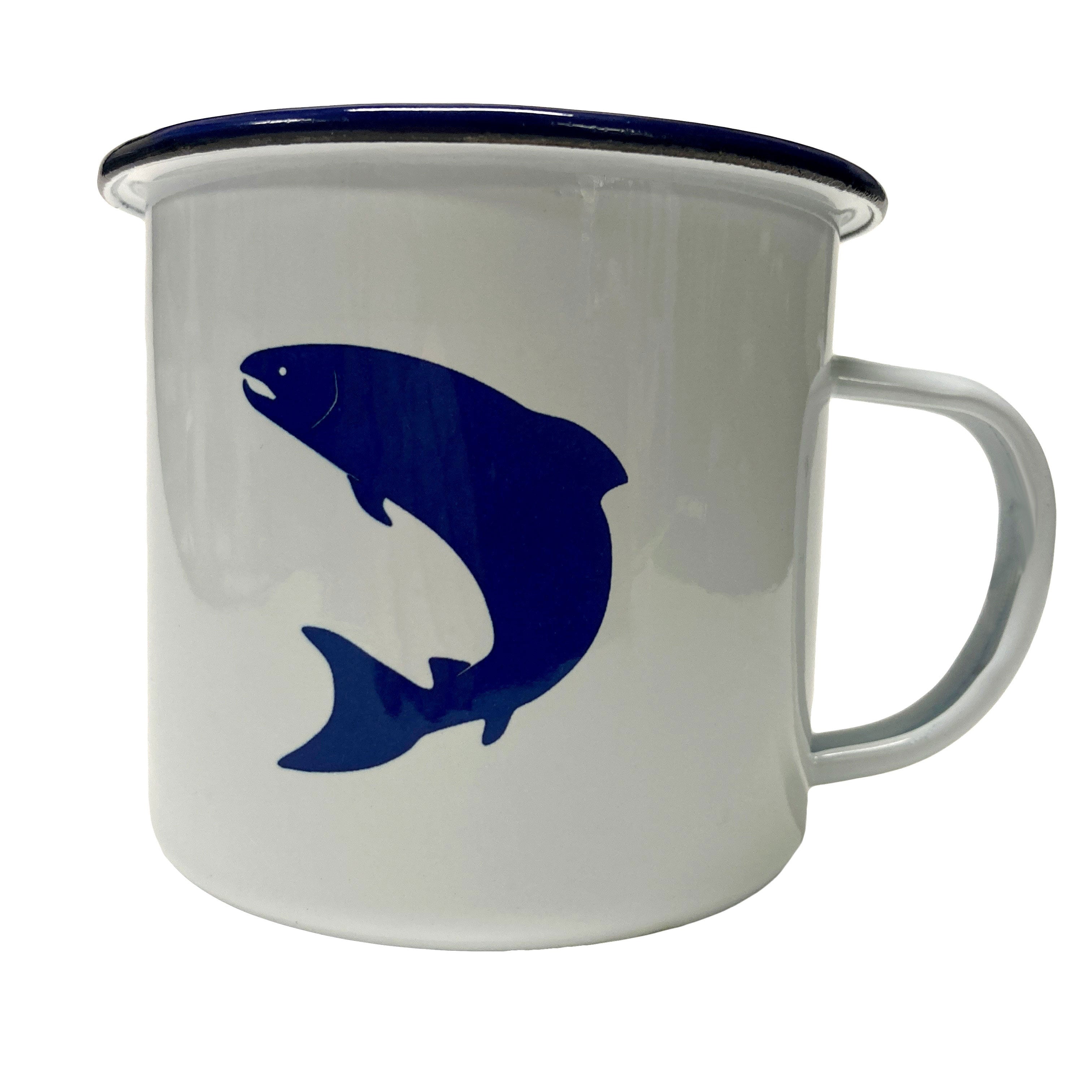 LFS Enamel Salmon Mug